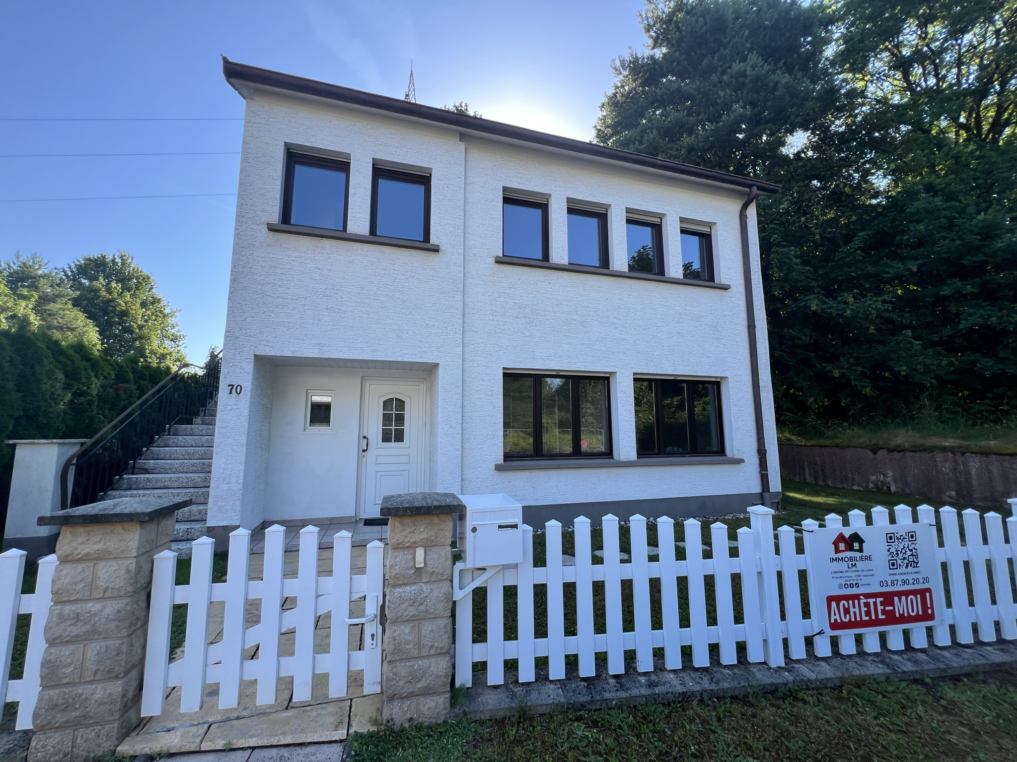 Maison individuelle de type F3 proche frontière